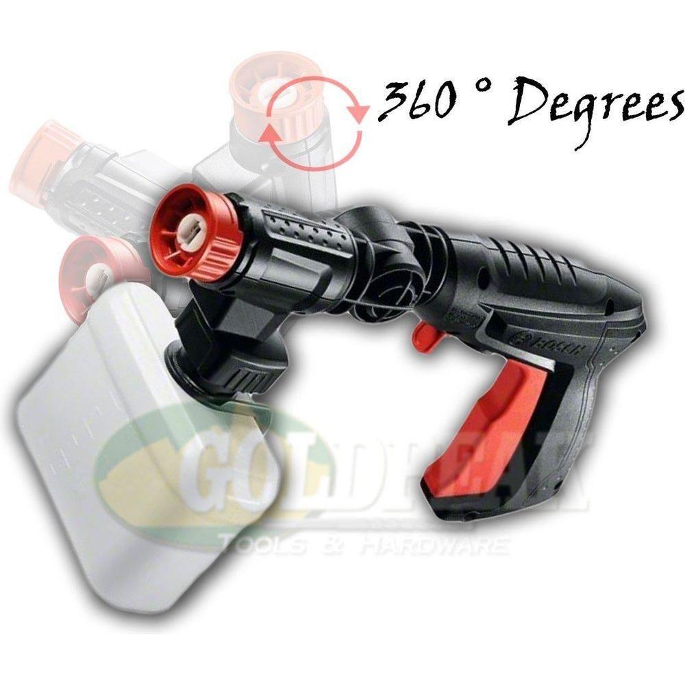 Bosch 360 Degrees Short Gun Nozzle Accessory for AQT Pressure Washers - Goldpeak Tools PH Bosch Bosch 360 Degrees Short Gun Nozzle Accessory for AQT Pressure Washers - Goldpeak Tools PH Bosch